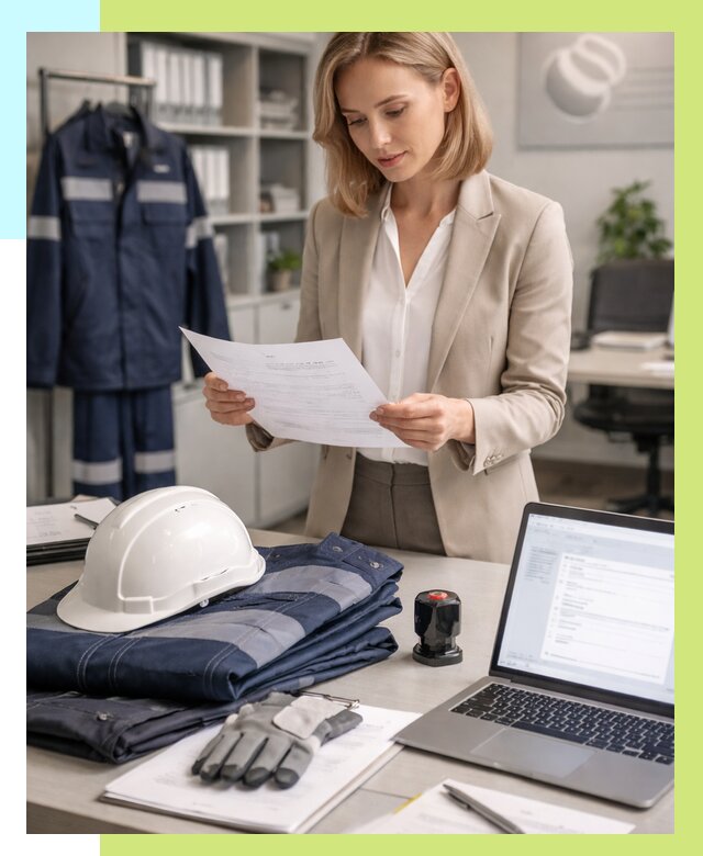 Сертификация спецодежды в Стерлитамаке от 7209 р. | Алешин-Стм