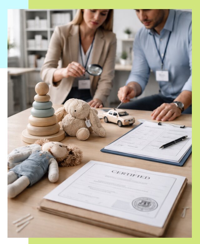 Сертификация игрушек в Стерлитамаке от 12359 р. | Алешин-Стм