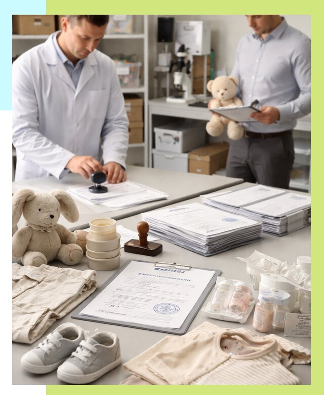 Сертификация детских товаров в Стерлитамаке от 15449 р. | Алешин-Стм