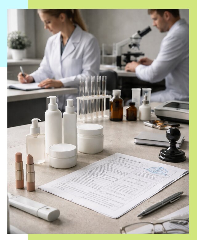 Сертификация косметики в Стерлитамаке от 20598 р. - Алешин-Стм