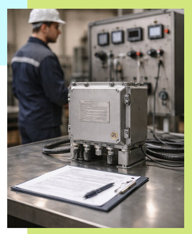 Сертификация взрывозащищенного оборудования в Стерлитамаке от 36047 р. | Алешин-Стм