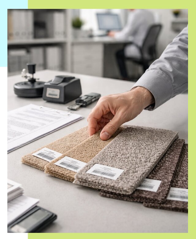 Сертификация ковролина в Стерлитамаке от 15449 р., Алешин-Стм