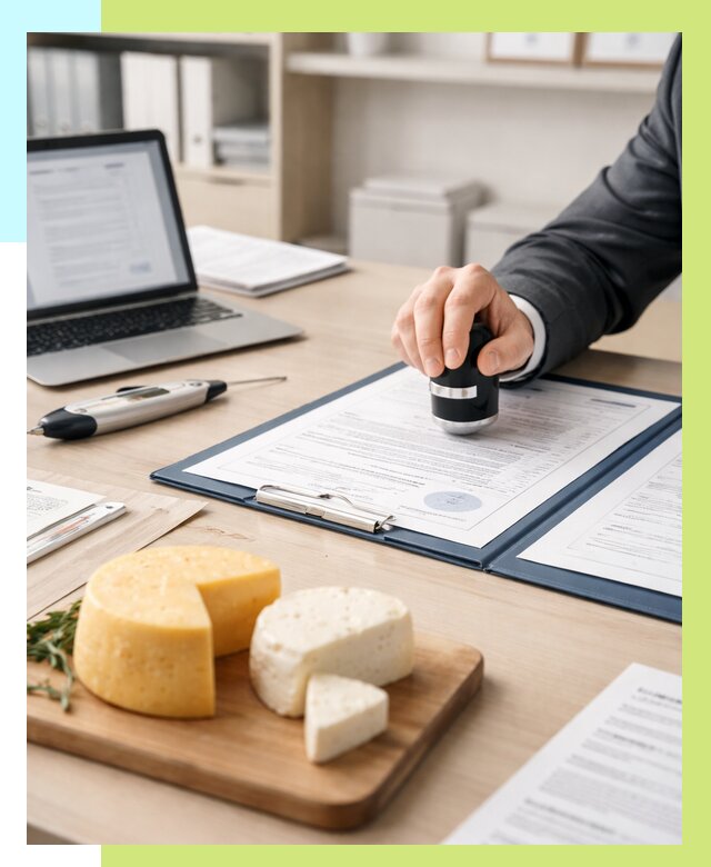 Сертификация сыров в Стерлитамаке от 15449 р | Сертификат на сыр Алешин-Стм