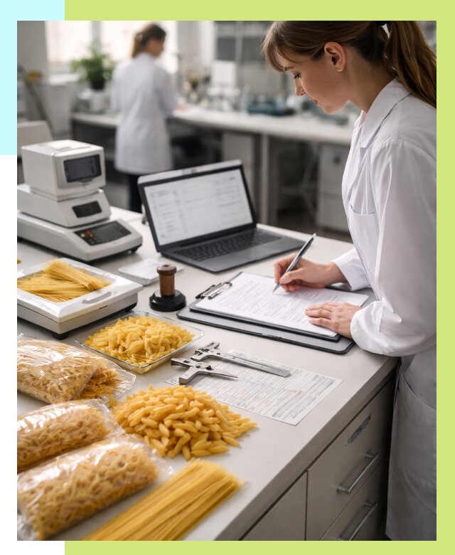 Сертификация макаронных изделий в Стерлитамаке от 15449 р. | Алешин-Стм