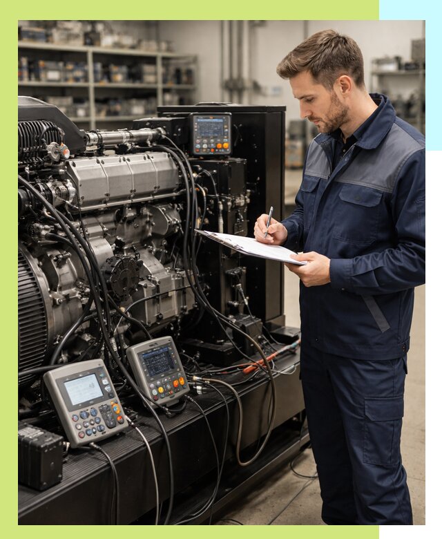 Сертификация дизельных генераторов и их оборудования в Стерлитамаке