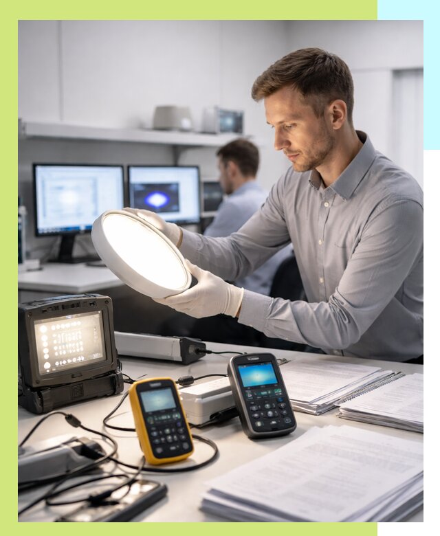 Сертификация светильников в Стерлитамаке: испытания и оформление