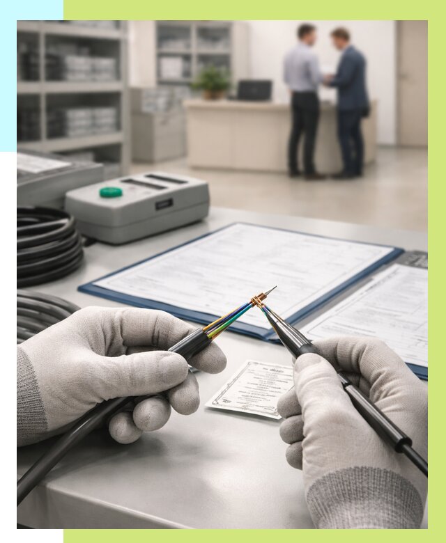 Сертификация провода в Стерлитамаке от 18538 р. в Алешин-Стм