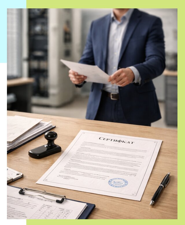 Сертификат на оборудование в Стерлитамаке от 15449 р. | Алешин-Стм