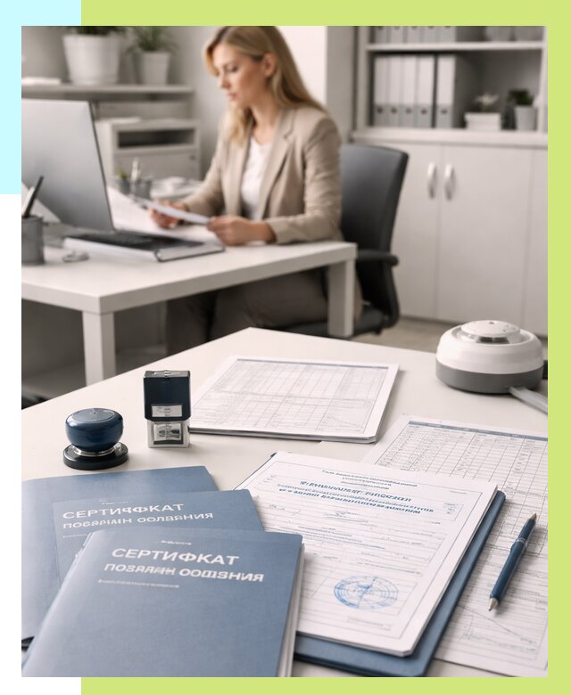 Сертификаты пожарной безопасности в Стерлитамаке от 15449 р. | Алешин-Стм