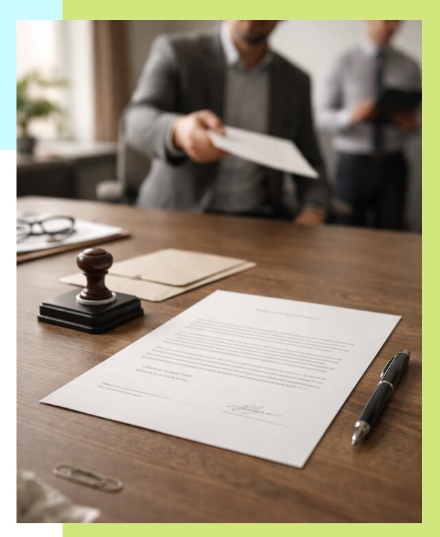 Отказное письмо по сертификации в Стерлитамаке от 3605 р. | Алешин-Стм