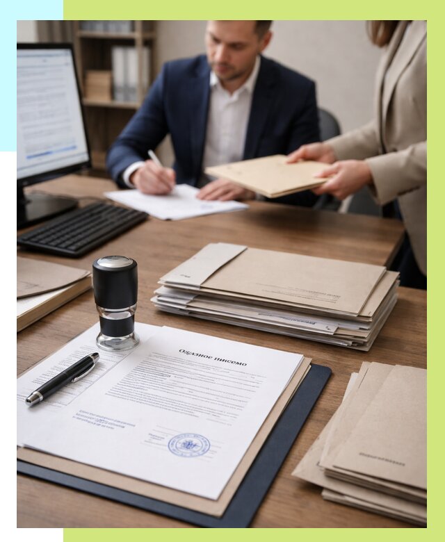 Отказное письмо для таможни в Стерлитамаке от 3090 р, Алешин-Стм