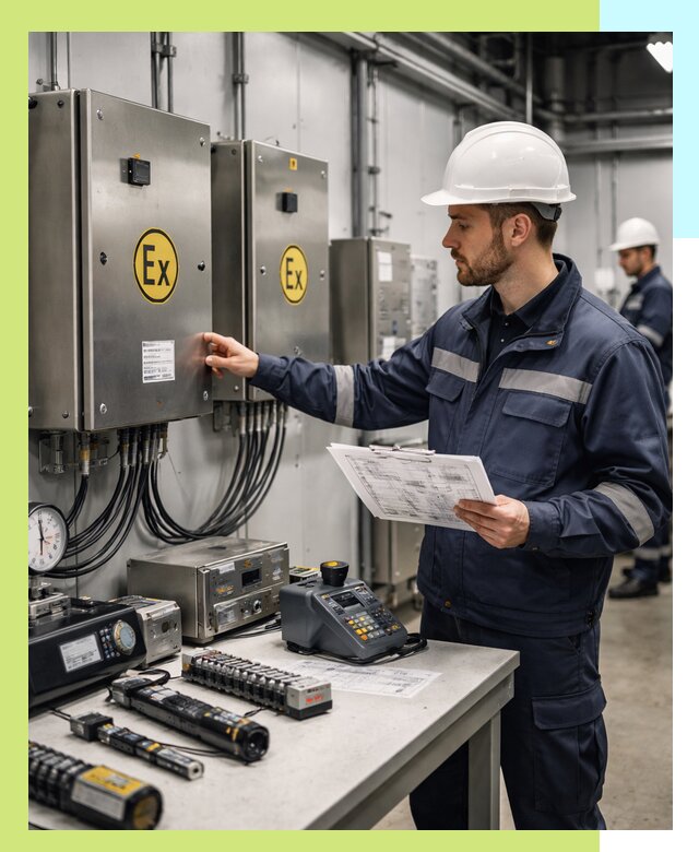 Сертификат взрывозащиты промышленного оборудования в Стерлитамаке