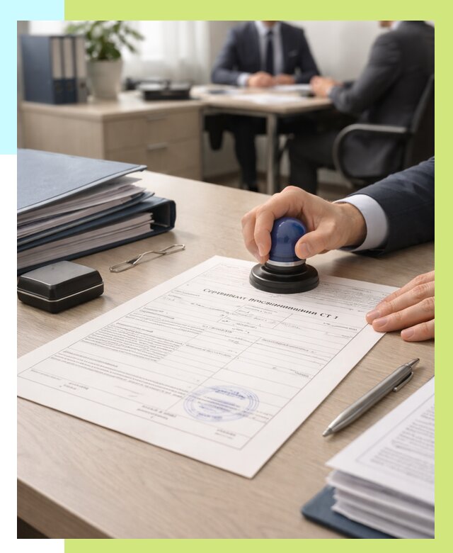 Сертификат происхождения СТ 1 в Стерлитамаке от 4635 р. | Алешин-Стм