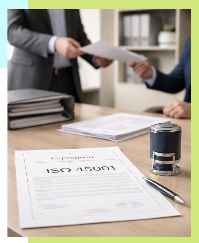 Сертификат ISO 45001 в Стерлитамаке под ключ от 46346 р. | Алешин-Стм