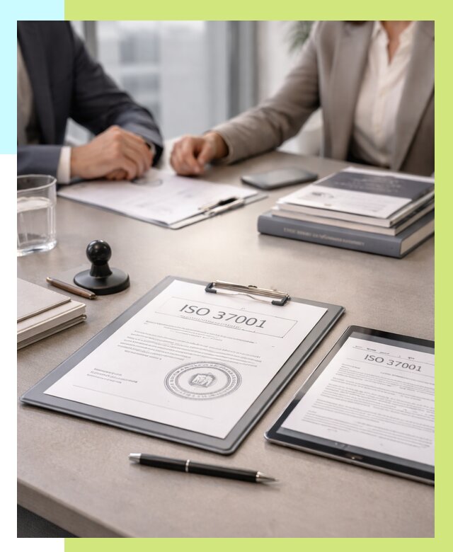 Сертификат ISO 37001 в Стерлитамаке оформить от 123588 р. Алешин-Стм